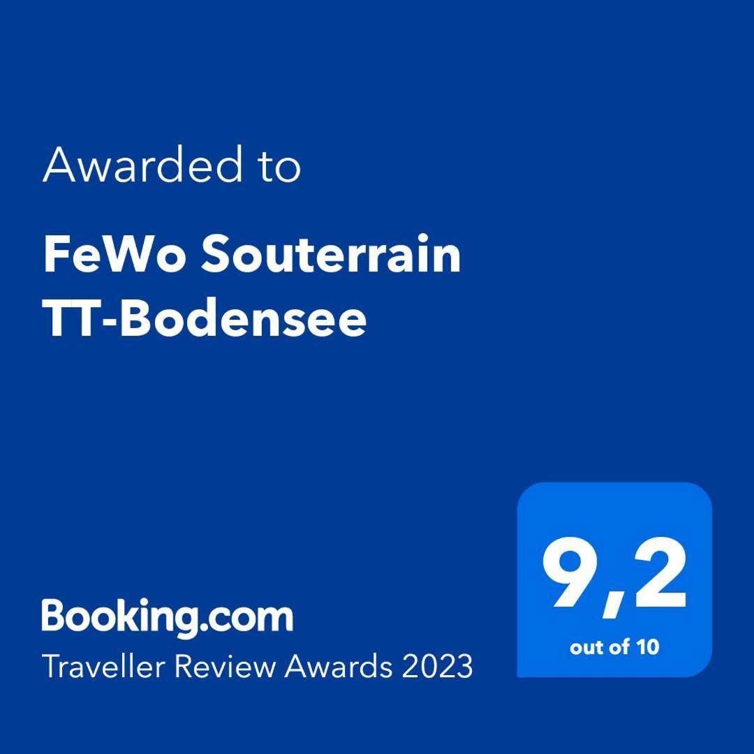 Fewo Souterrain Tt-Bodensee 테트낭 외부 사진